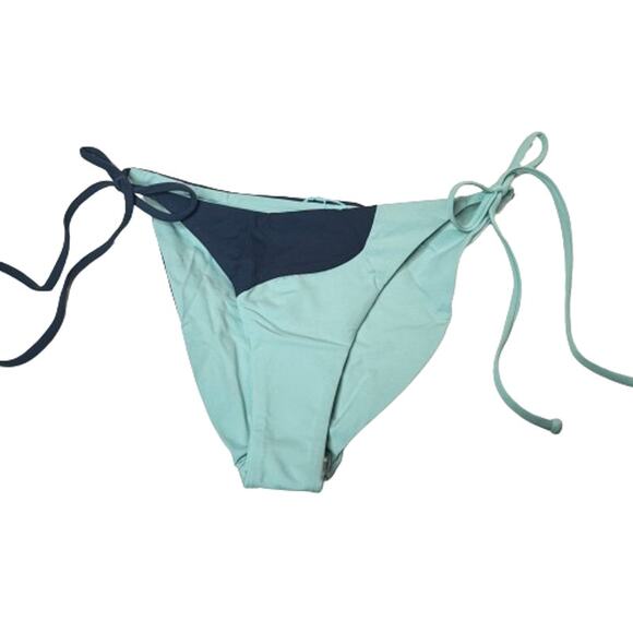 L*Space Color Block Dani Bikini Bottom in Slate-pool NWT Size XS - Picture 3 of 6
